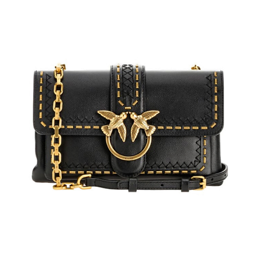 

PINKO Сумка Cow Leather Shoulder Bag, Сумка Cow Leather Shoulder Bag