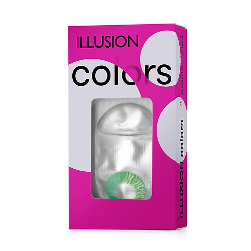 Цветные контактные линзы colors SHINE green