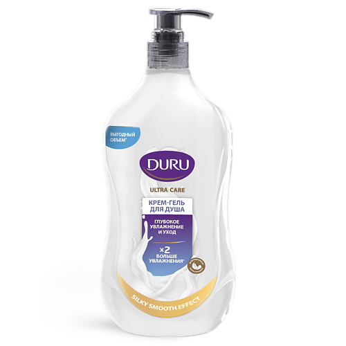 

DURU Крем-гель для душа ULTRA CARE глубокое увлажнение и уход 750, Крем-гель для душа ULTRA CARE глубокое увлажнение и уход