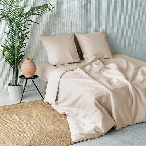 

PASIONARIA Постельное белье "Капри" 2 спальный 180х215 Молочный, Постельное белье "Капри" 2 спальный 180х215 Молочный