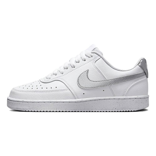 

NIKE Кроссовки Court Vision 1 Low Next Nature White Metallic Silver Womens, Кроссовки Court Vision 1 Low Next Nature White Metallic Silver Womens