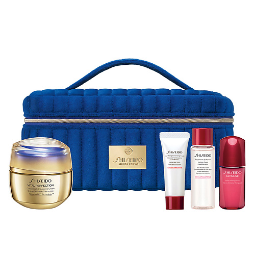 

SHISEIDO Набор с концентрированным кремом в косметичке Vital Perfection Supreme, Набор с концентрированным кремом в косметичке Vital Perfection Supreme