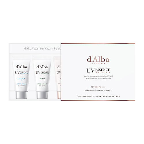 

D`ALBA Набор миниатюр солнцезащитных средств Vegan Sun Cream Kit, Набор миниатюр солнцезащитных средств Vegan Sun Cream Kit