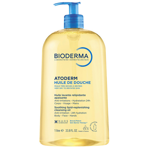 

BIODERMA Питательное масло для душа для увлажнения сухой, чувствительной и атопичной кожи Atoderm 1000, Питательное масло для душа для увлажнения сухой, чувствительной и атопичной кожи Atoderm