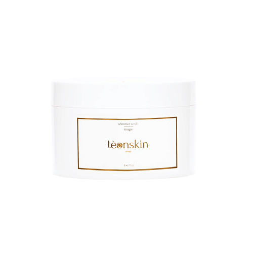 

TEONSKIN Шиммер-скраб для тела Rouge 250, Шиммер-скраб для тела Rouge