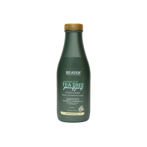 

BEAVER Кондиционер Tea Tree purifying Conditioner, для кожи головы склонной к сухости и перхоти 730, Кондиционер Tea Tree purifying Conditioner, для кожи головы склонной к сухости и перхоти