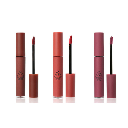 

3CE Набор тинтов для губ с матовым финишем Velvet Lip Tint, Набор тинтов для губ с матовым финишем Velvet Lip Tint