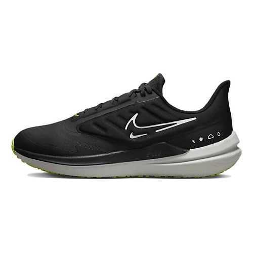 

NIKE Кроссовки Air Zoom Winflo 9 Shield Black White Volt, Кроссовки Air Zoom Winflo 9 Shield Black White Volt