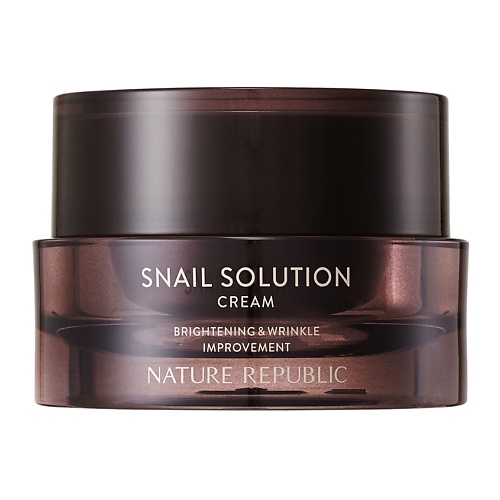

NATURE REPUBLIC Крем для лица с муцином улитки Snail Solution Cream 52, Крем для лица с муцином улитки Snail Solution Cream