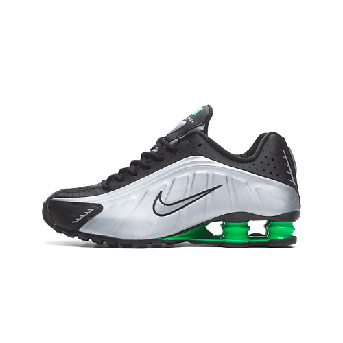 

NIKE Спортивные мужские кроссовки Shox R4 Metallic Silver, Спортивные мужские кроссовки Shox R4 Metallic Silver