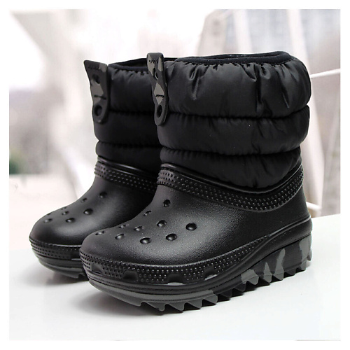 

CROCS Сапоги зимние детские Classic Neo Puff Boot K, Сапоги зимние детские Classic Neo Puff Boot K