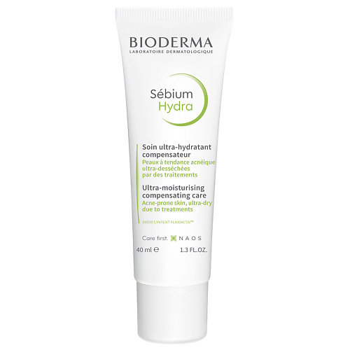 

BIODERMA Крем увлажняющий для пересушенной и обезвоженной кожи с воспалениями Sebium Hydra 40, Крем увлажняющий для пересушенной и обезвоженной кожи с воспалениями Sebium Hydra