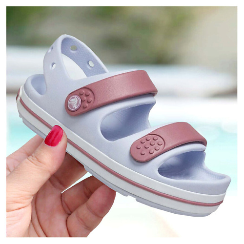 

CROCS Сандалии женские Crocs Crocband Cruiser Sandal Dreamscape Cassis, Сандалии женские Crocs Crocband Cruiser Sandal Dreamscape Cassis