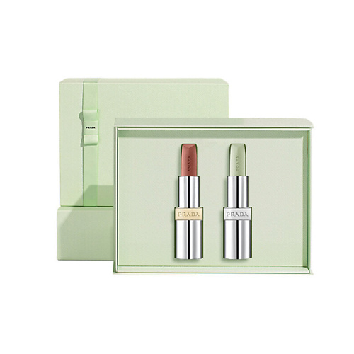 

PRADA Подарочный набор для губ Помада+Бальзам для губ, Подарочный набор для губ Помада+Бальзам для губ