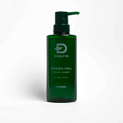 Жидкое увлажняющее мыло для тела мужское «Scalp D GREEN VEIL body soap»