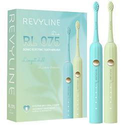 Набор электрических зубных щеток RL 075 DUO Limpet shell + Lime cream