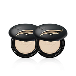 Набор: 2 пудры для лица WINGS EXTRA COVER POWDER SPF25 PA++