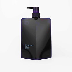 Мужской японский шампунь для ультра-жирных волос  Scalp D STRONG OILY shampoo