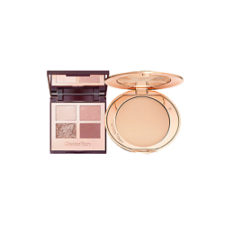 Набор для макияжа CT Honey Pink Eyeshadow Palette Тени+пудра