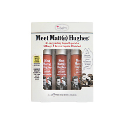 Набор из 3 оттенков мини жидких матовых помад Meet Matt(e) Hughes