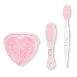 Набор силиконовых щеток для чистки лица, губ и тела Silicone Brushes Set