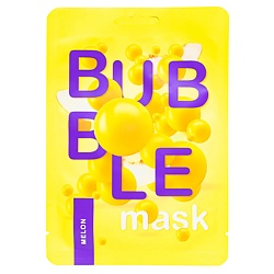 Пузырьковая маска для лица с экстрактом дыни Melon Bubble Mask Post
