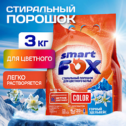 Порошок стиральный автомат для цветного белья COLOR Горный эдельвейс