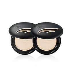 Набор: 2 пудры для лица WINGS EXTRA COVER POWDER SPF25 PA++
