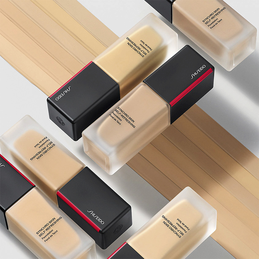 SHISEIDO Устойчивое тональное средство для свежего совершенного тона SPF 30 Synchro Skin Self-Refreshing – фото 9