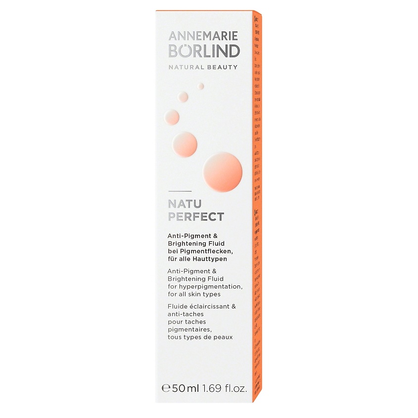 ANNEMARIE BORLIND Флюид для лица выравнивающий тон Natu Perfect Anti-Pigment & Brightening Fluid – фото 2