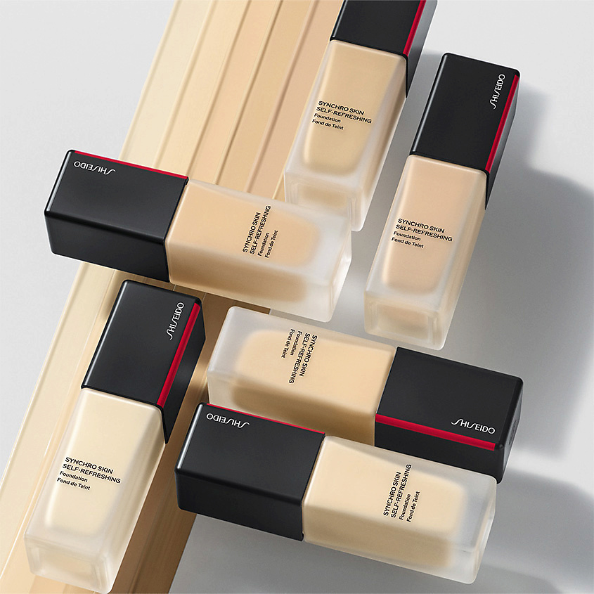 SHISEIDO Устойчивое тональное средство для свежего совершенного тона SPF 30 Synchro Skin Self-Refreshing – фото 8