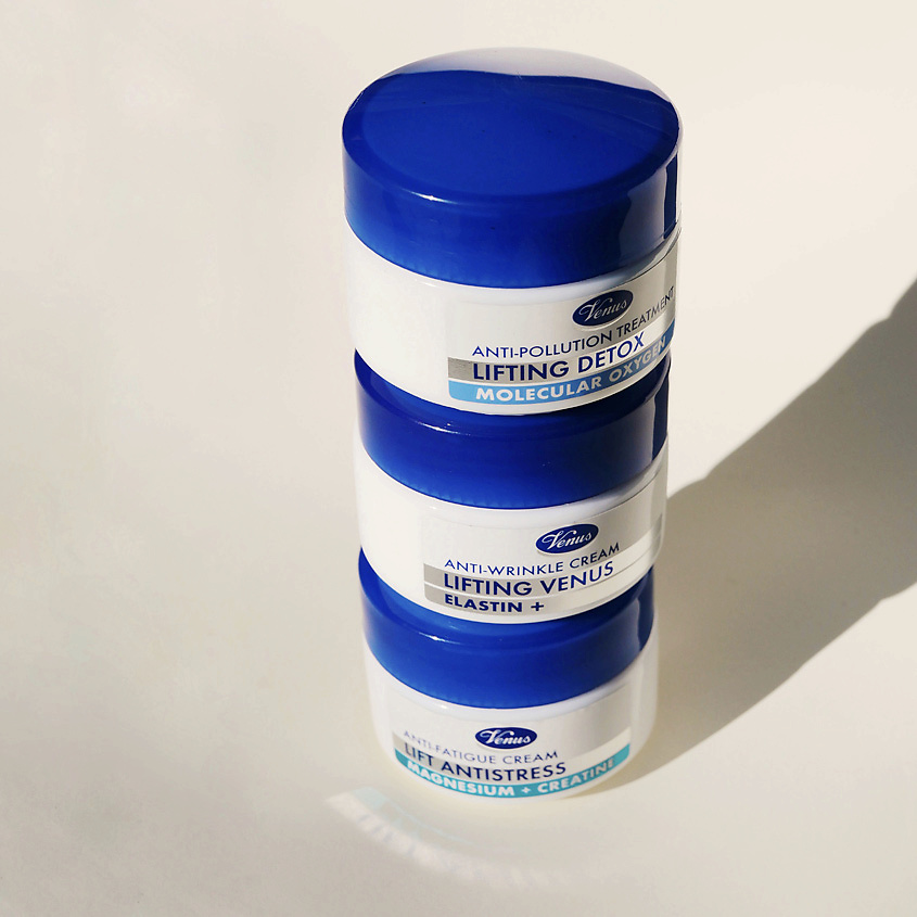 VENUS Крем для лица против морщин c эффектом лифтинга и эластином+ – фото 5
