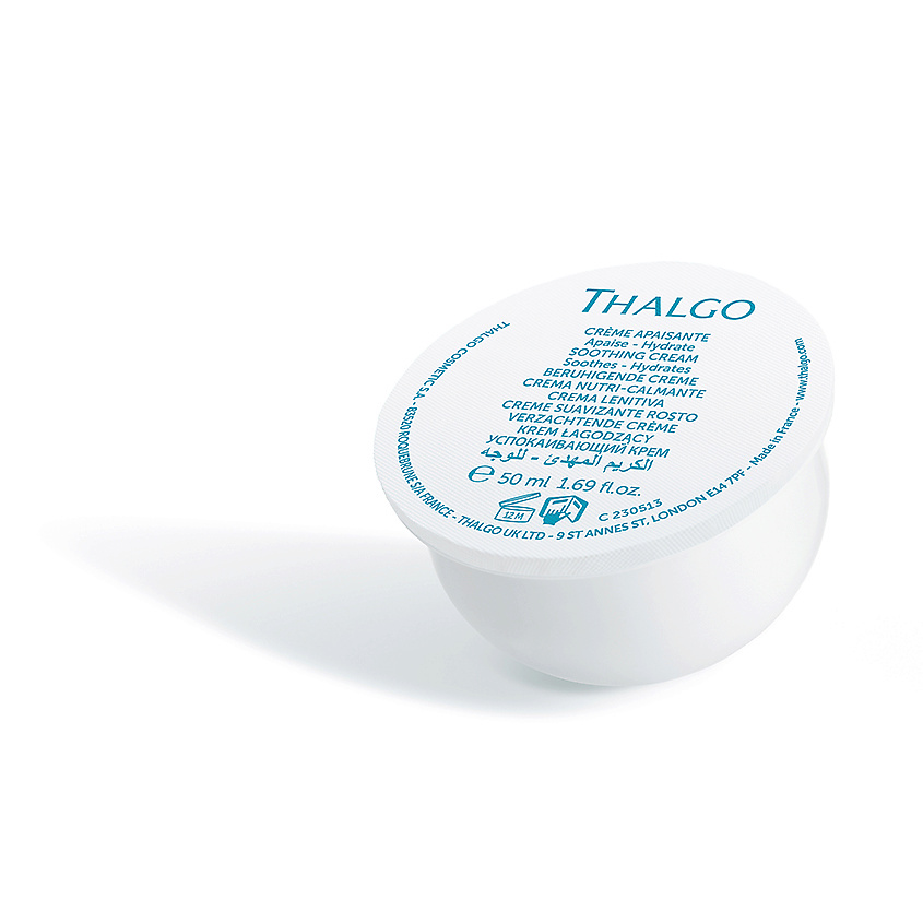 THALGO Успокаивающий увлажняющий крем, сменный блок Cica Marin Soothing Cream – фото 3