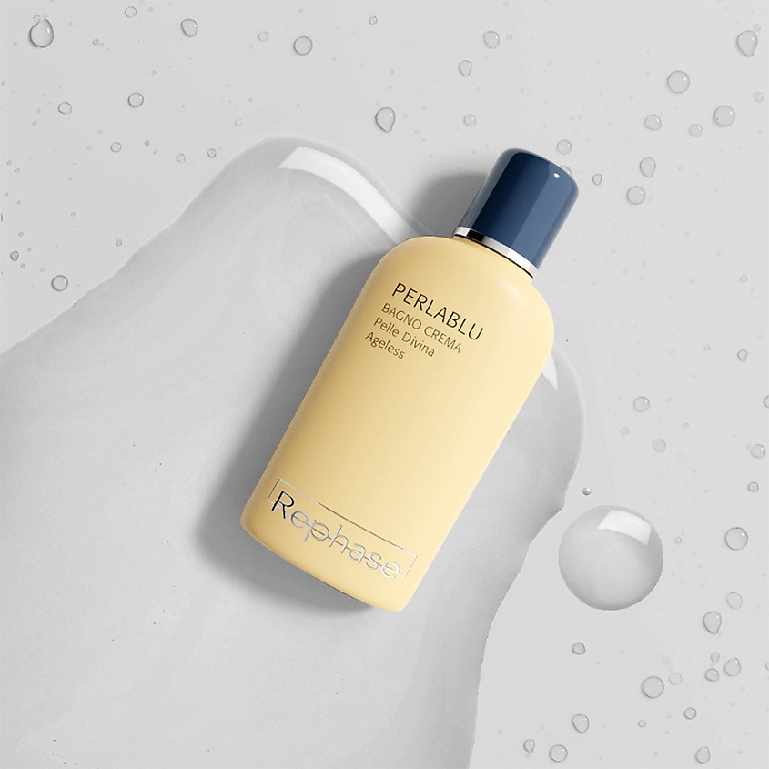 REPHASE Крем для душа питательный увлажняющий Body Care Perlablu Cream Bath – фото 2