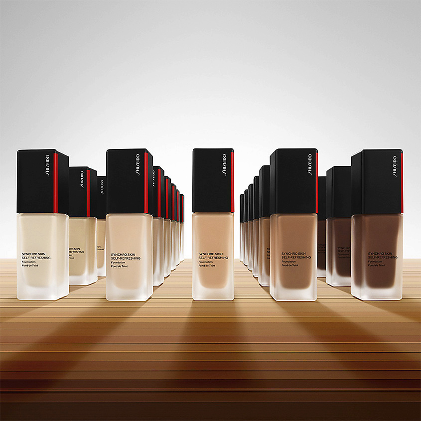 SHISEIDO Устойчивое тональное средство для свежего совершенного тона SPF 30 Synchro Skin Self-Refreshing – фото 7