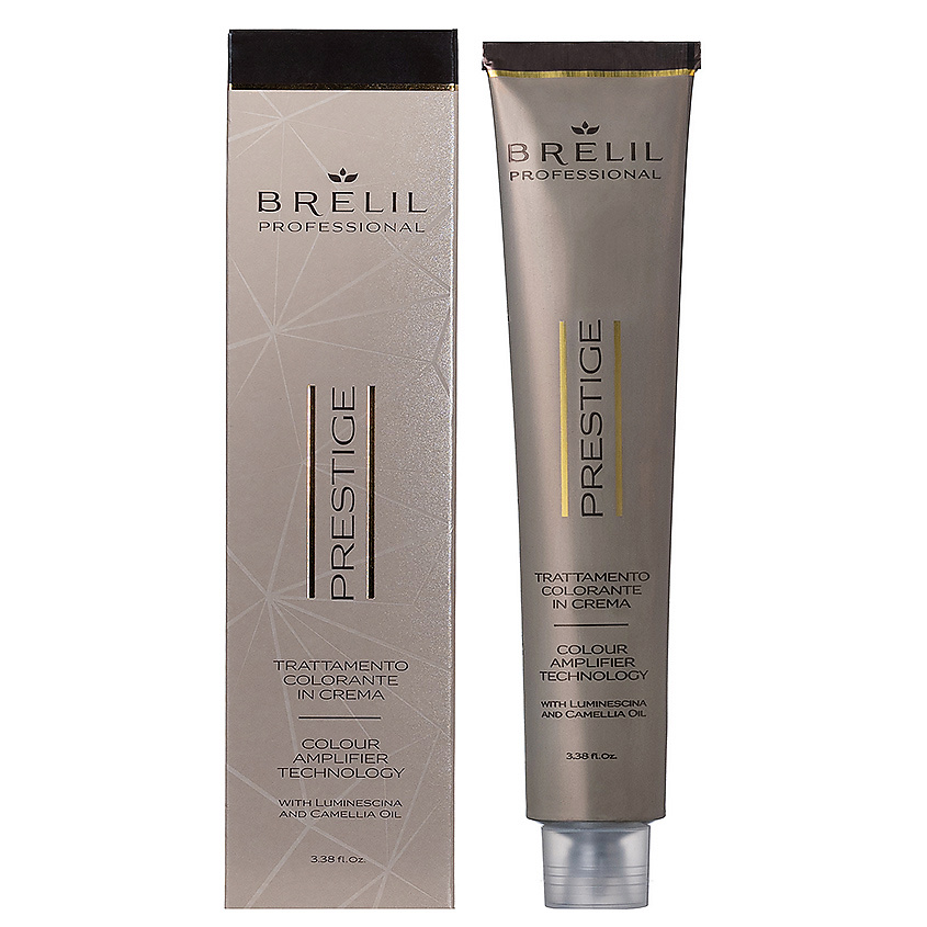 Изображение товара BRELIL PROFESSIONAL Перманентный краситель Colorianne Prestige, 9/12 Очень светлый лунно-песочный блонд, 100 мл