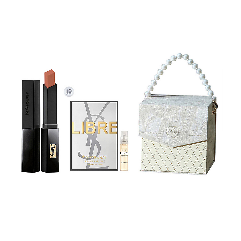Изображение товара YVES SAINT LAURENT Подарочный набор для макияжа губ, Rouge Pur Couture The Slim Matte №314 + Libre 1.2 мл
