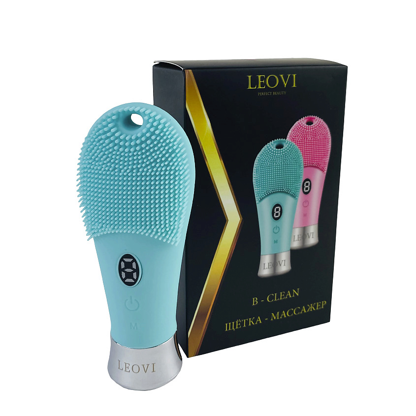 Изображение товара Электрическая щетка-массажер B-CLEAN для лица с функцией нагрева и 9 режимами вибрации