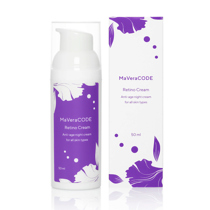 Изображение товара MAVERACODE Липосомальный ночной крем Retino Cream с Ретинолом и Витамином С 50 мл