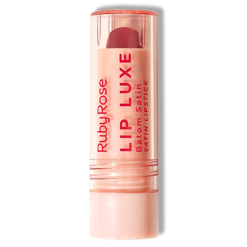 Изображение товара RUBY ROSE Lip Luxe сатиновая помада 8 цвет стойкая для губ 12 оттенков