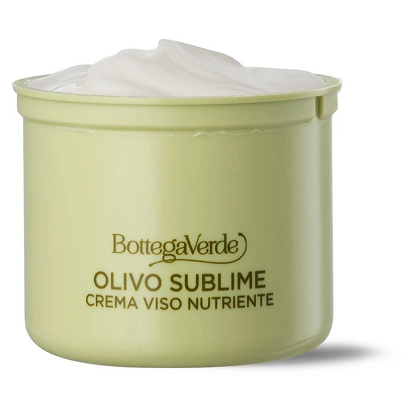 Изображение товара BOTTEGA VERDE Питательный крем для лица Olivo Sublime Cream Refill (сменный блок), 50 мл Изображение товара BOTTEGA VERDE Питательный крем для лица Olivo Sublime Cream Refill (сменный блок), 50 мл