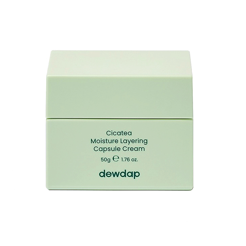 Изображение товара Увлажняющий крем для лица CICATEA MOISTURE LAYERING CAPSULE веганский 1 шт