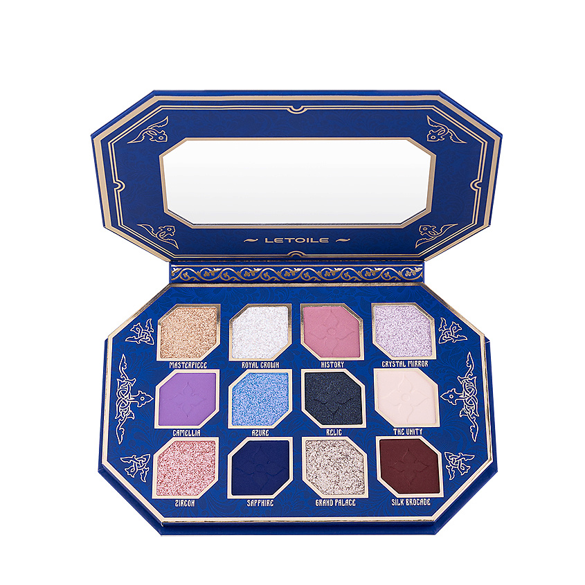 Изображение товара Палетка теней для век Russie Diamond Chamber 15 г ЛЭТУАЛЬ роскошный макияж