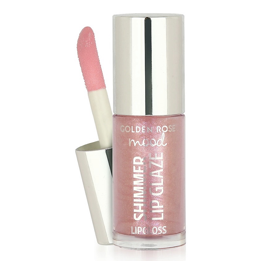 Изображение товара GOLDEN ROSE Блеск для губ MOOD SHIMMER LIP GLAZE LIPGLOSS, Buble Pink