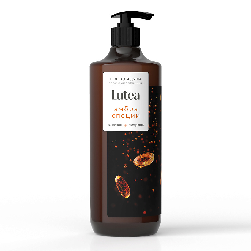Изображение товара Парфюмированный гель для душа Амбра Специи 1 шт. безопасный состав и приятный аромат