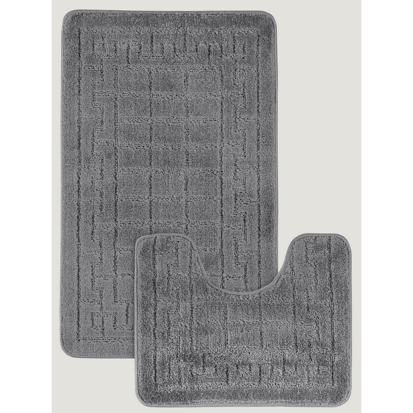 Изображение товара KARNA Набор ковриков для ванной MALDIV, Цвет: Серый