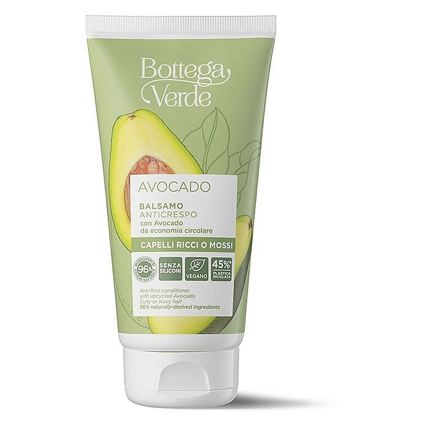 Изображение товара BOTTEGA VERDE Кондиционер для кудрявых и пушистых волос Avocado Anti-Frizz Conditioner, 150 мл