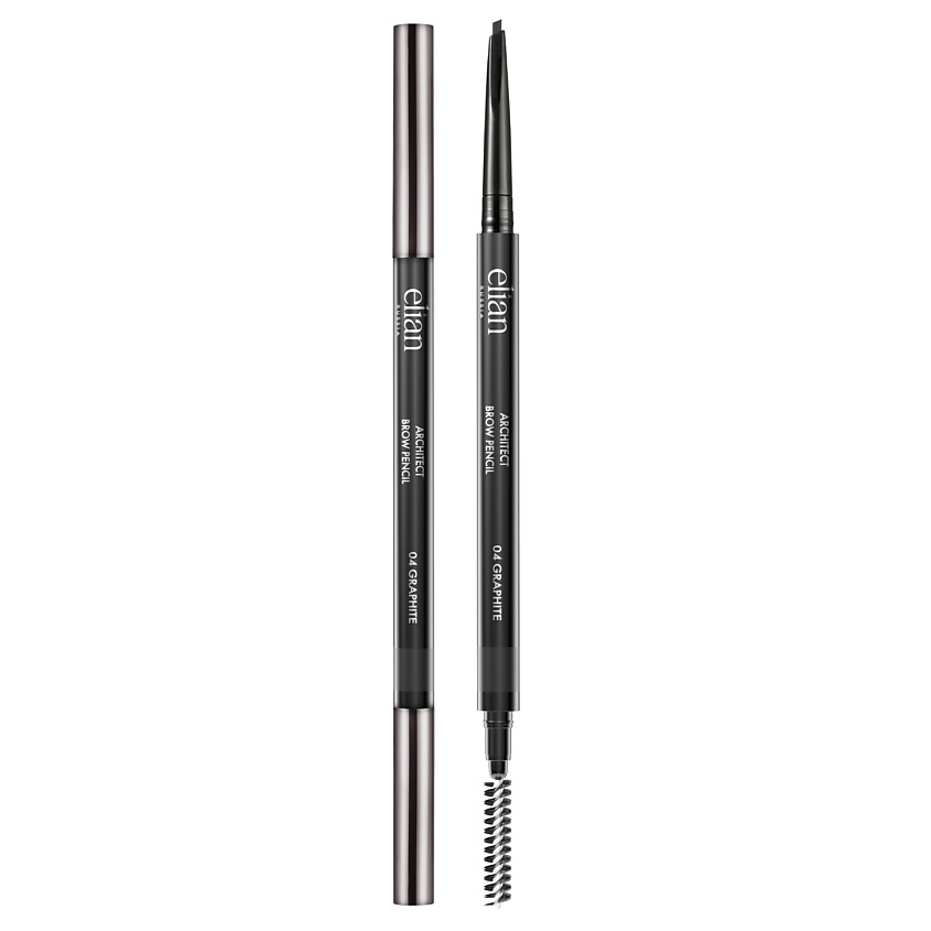 Изображение товара Карандаш для бровей Architect Brow Pencil 04 Graphite ELIAN для естественного макияжа