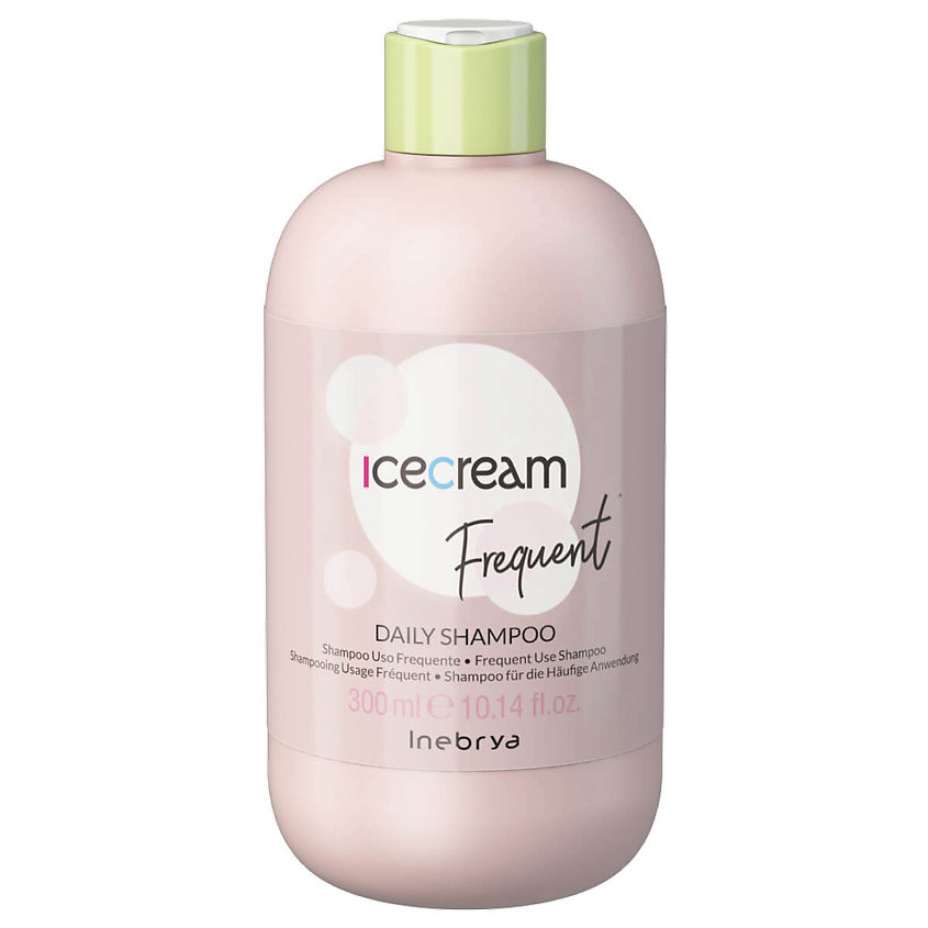 Изображение товара INEBRYA Шампунь Frequent для ежедневного использования 300 мл с маслом ши и цитрусовыми экстрактами