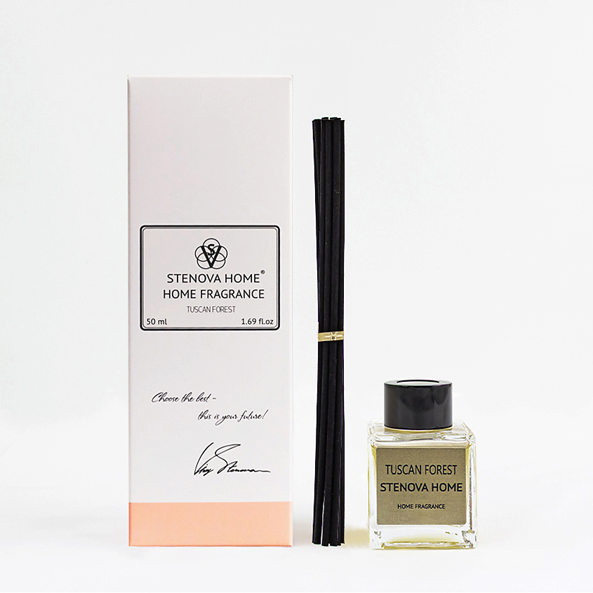 Изображение товара STENOVA HOME Аромадиффузор с палочками TUSCAN FOREST, 50 мл